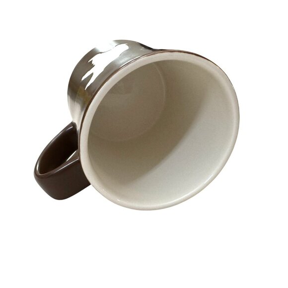 Starbucks Coffee Bear Silhouette Brown Organic Yukon Blend Mug 14 oz Collectible - Picture 3 of 5